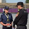 Włoscy, hiszpańscy i niemieccy policjanci na ulicach Gdańska